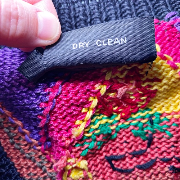 Berek Marta D Vintage 90’s Hand Knit Dogs Best In Show Cardigan Sweater - Picture 9 of 15